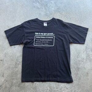 This Is‎ My Gun Permit Second Amendment USA Made Graphic T-Shirt